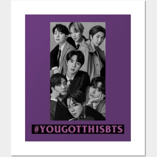 You got this BTS Posters and Art